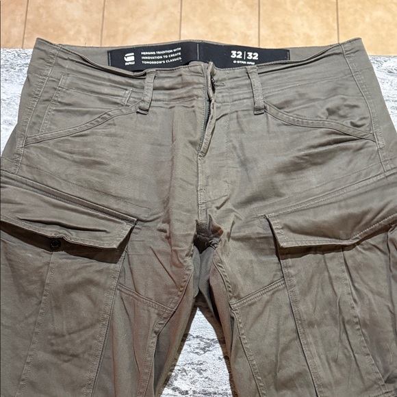 G-Star Men's Rovic Tapered Cargo Pants - Khaki